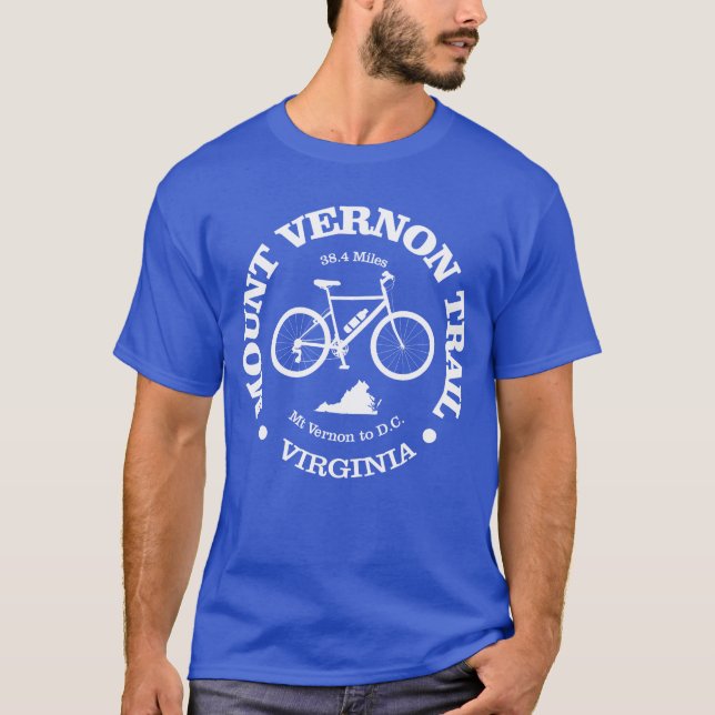 Camiseta Trilha do Monte Vernon (ciclismo) (Frente)