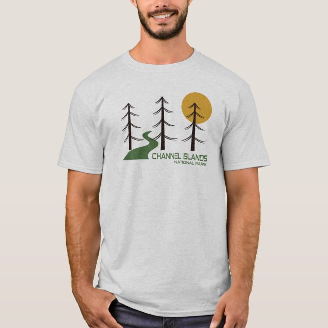 Camiseta Trilha do Parque Nacional das Ilhas do Canal (Frente)