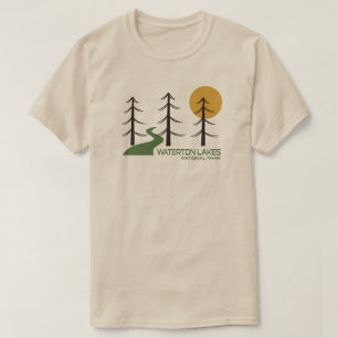 Camiseta Trilha do Parque Nacional dos Lagos Waterton