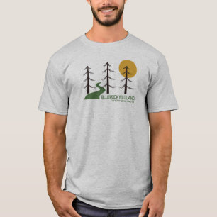 Camiseta Trilha do Parque Provincial de Vida Selvagem Bluer