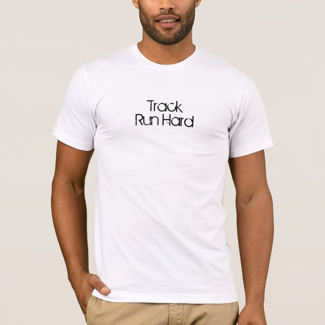 Camiseta Trilha, duro funcionado (Frente)