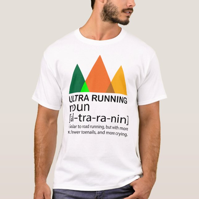 Camiseta Trilha em Skyrace Ultramarina (Frente)