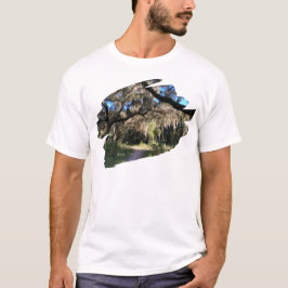 Camiseta Trilha Ensolarada do Musgo Espanhol