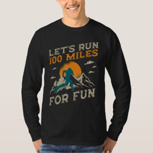 Camiseta Trilha Executando 100 Milhas de Ultrassor Montanhe