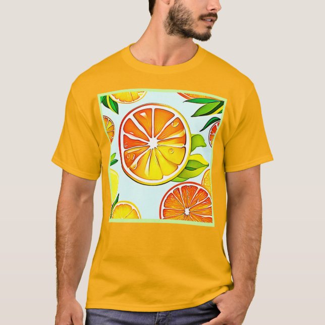 Camiseta Trilha Laranja: Citros (Frente)