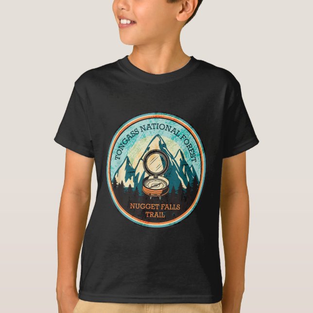Camiseta trilha nugget falls no alasca  (Frente)