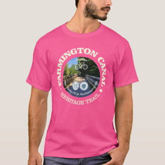 Camiseta Trilha patrimonial do Canal de Farmington de cicli