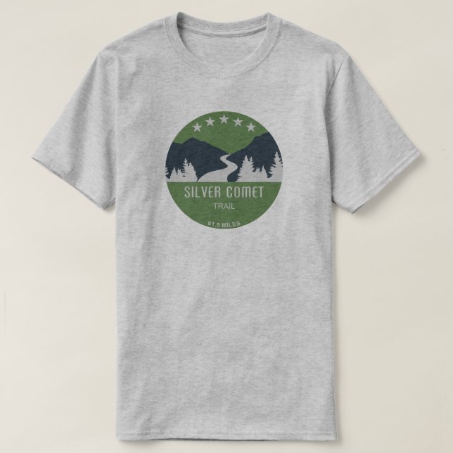 Camiseta Trilha Silver Comet Geórgia (Frente do Design)
