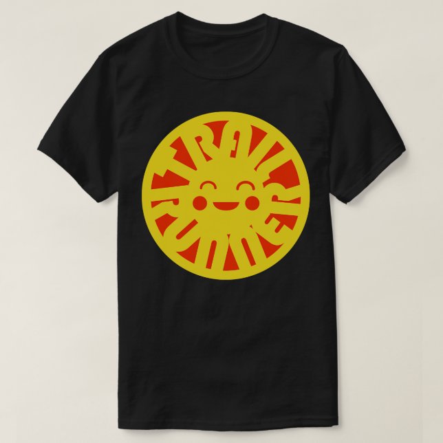 Camiseta Trilha Sun Face Rastreador em Execução Ultra Runne (Frente do Design)
