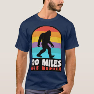 Camiseta Trilha Ultra-Runner De 100 Milhas Executando 100 M