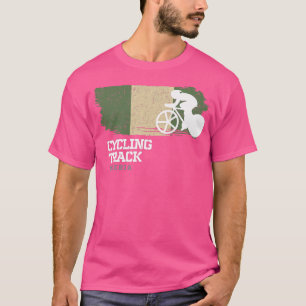Camiseta Trilhando o Ciclo de Velocidade da Corrida de Bici