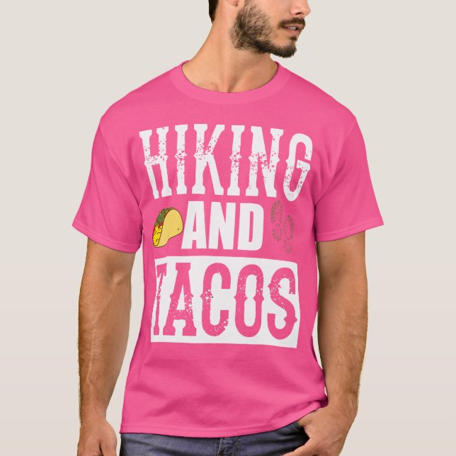 Camiseta Trilhas E Tacos Engraçado Taco (Frente)