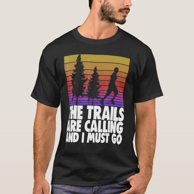 Camiseta Trilhas Estão Chamando E Eu Devo Ir  Atleta Esport (Frente)