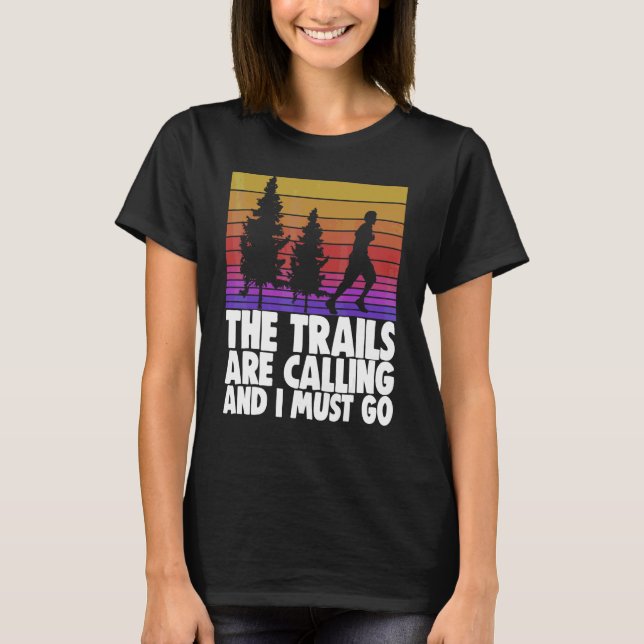 Camiseta Trilhas Estão Chamando E Eu Devo Ir  Atleta Esport (Frente)
