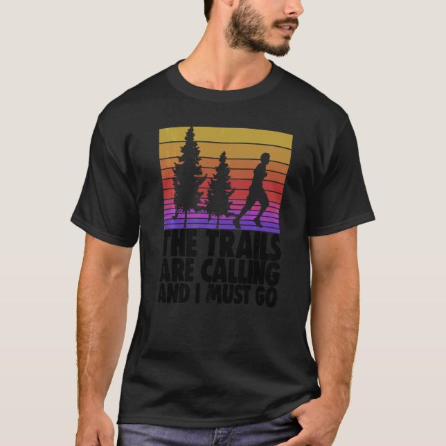 Camiseta Trilhas Estão Chamando E Eu Devo Ir  Atleta Esport (Frente)