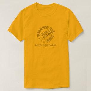 Camiseta Trilho de bronze Nova Orleães