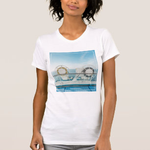 Camiseta Trilhos de um navio de cruzeiros