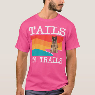 Camiseta Trilhos Em Trilhos Belgas Cachorros De Cachorro En