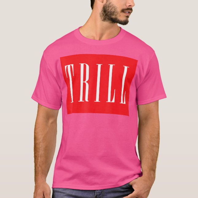 Camiseta Trill Rap Bebe Hip Hop Bebendo Lean (Frente)