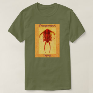 Camiseta Trilobita fóssil de Paracerauro