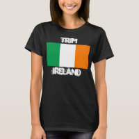 Trim, Irlanda com bandeira irlandesa