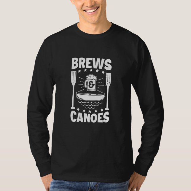 Camiseta Trimestre de Bebendo do Rio Brews & Canoas (Frente)