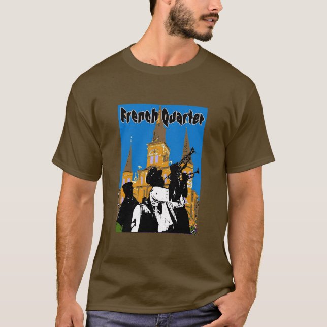 Camiseta Trimestre Francês da Banda Brass (Frente)