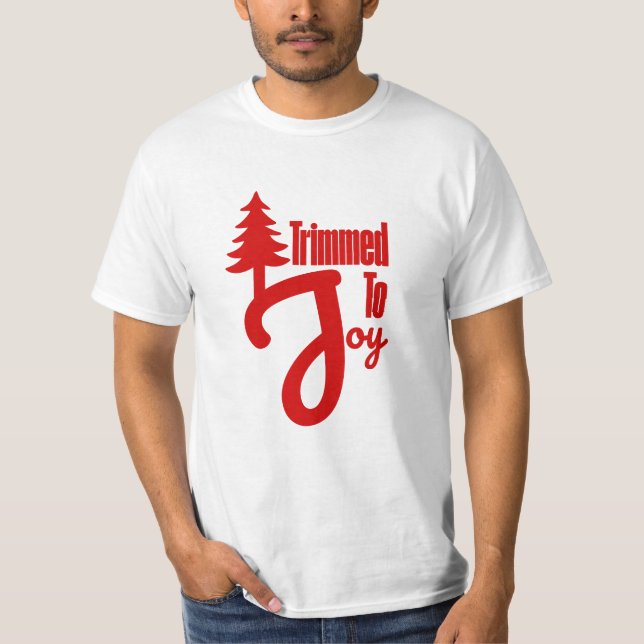 Camiseta Trimmed to Joy (Frente)