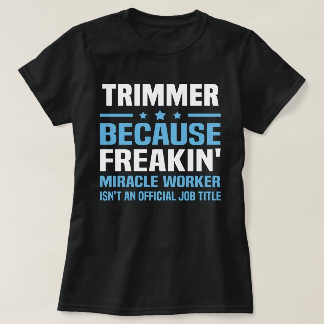 Camiseta Trimmer (Frente do Design)