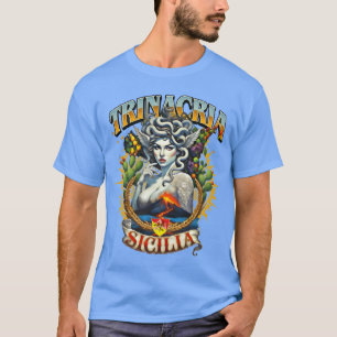 Camiseta Trinacria Estilo Retro