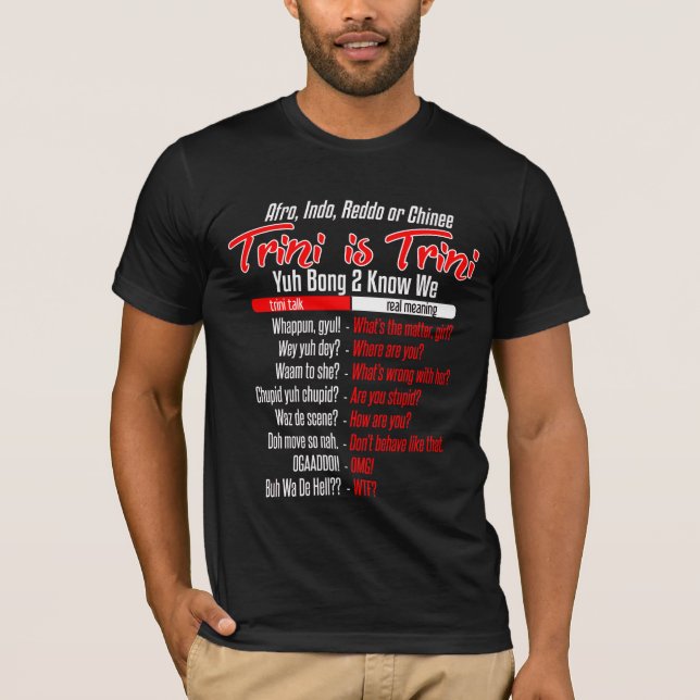Camiseta Trini É Humor Dialetal Trini (Frente)