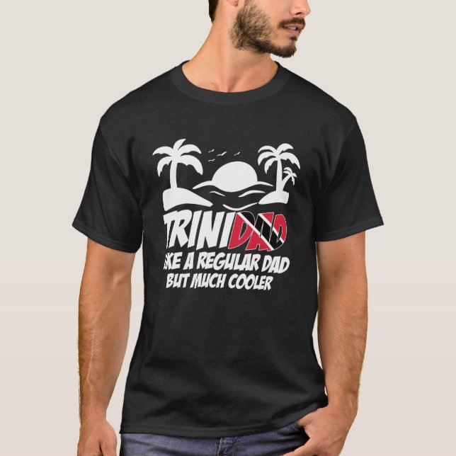 Camiseta Trinidad e Pai Tobago Trinidad Flag Coun (Frente)