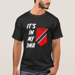 Camiseta Trinidad e Tobago está no meu DNA Trinidadiano Fla