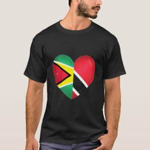 Camiseta Trinidad E Tobago Flag Trini Guiana Guiana Fla
