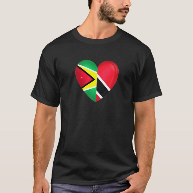 Camiseta Trinidad e Tobago Flag Trini Guiana Guiana Fla (Frente)
