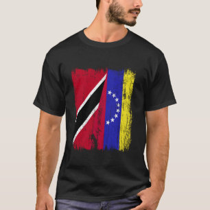 Camiseta Trinidad e Tobago Venezuela Meia Bandeira