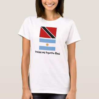 Camiseta Trinidad_flag, Argentina_flag, Trinidad e Arg…