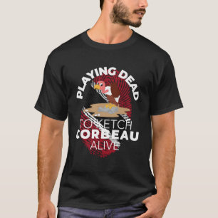 Camiseta Trinidad Jogando Morto Para Ketch Corbeau Alive Me
