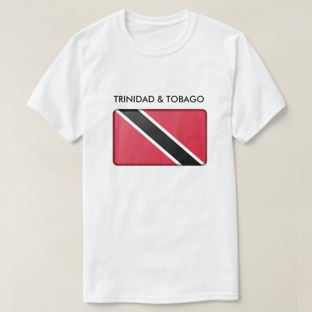 Camiseta Trinidade e Tobago (Frente do Design)