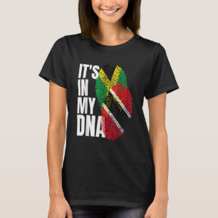Camiseta Trinidadiano Mais Herança do DNA Mix Jamaicano