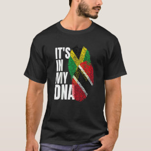 Camiseta Trinidadiano Mais Herança do DNA Mix Jamaicano