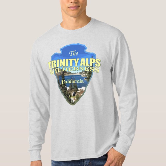 Camiseta Trinity Alps WA (seta) (Frente)