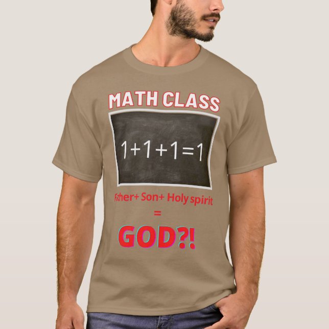 Camiseta Trinity Math Class (Frente)