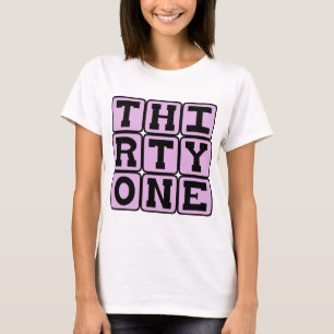 Camiseta Trinta e Um, Número 31