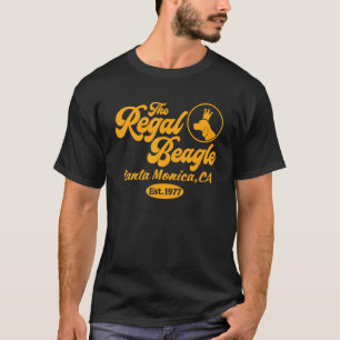 Camiseta Trinta Real Cachorro Cachorro Coroa Clássica Retrô