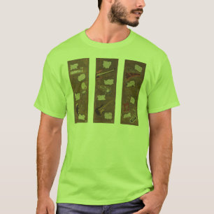 Camiseta Trio da música jazz do vintage - t-shirt