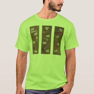 Camiseta Trio da música jazz do vintage - t-shirt