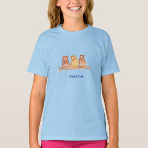 Camiseta Trio de Corujas
