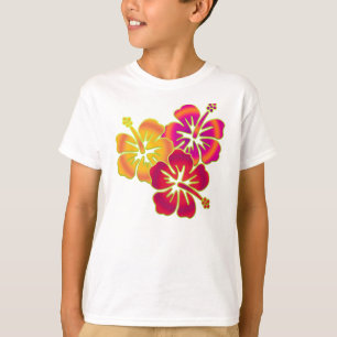 Camiseta trio de hibisco
