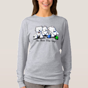 Camiseta Trio de Natal KiniArt Westie